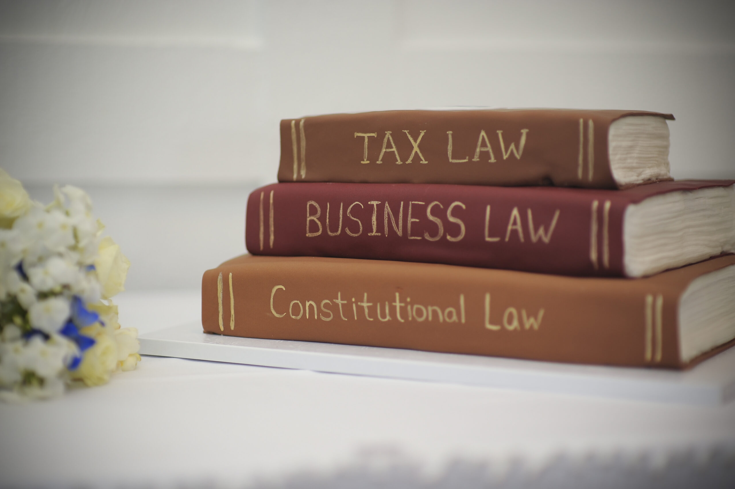Groom’s Cake Idea: Law Books (or any other books!)