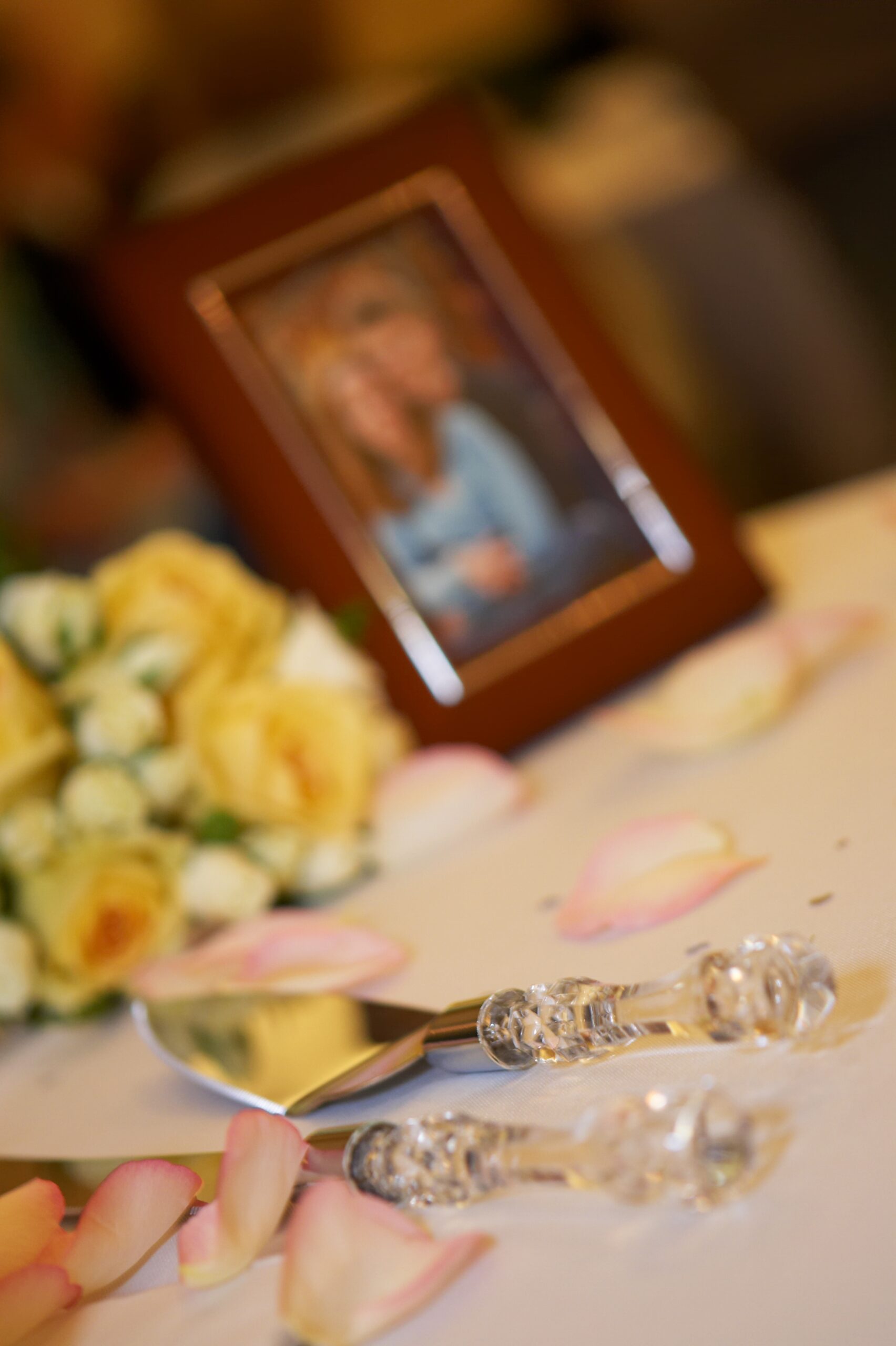 Wedding Planning: Two Cake-Knife and Server Sets