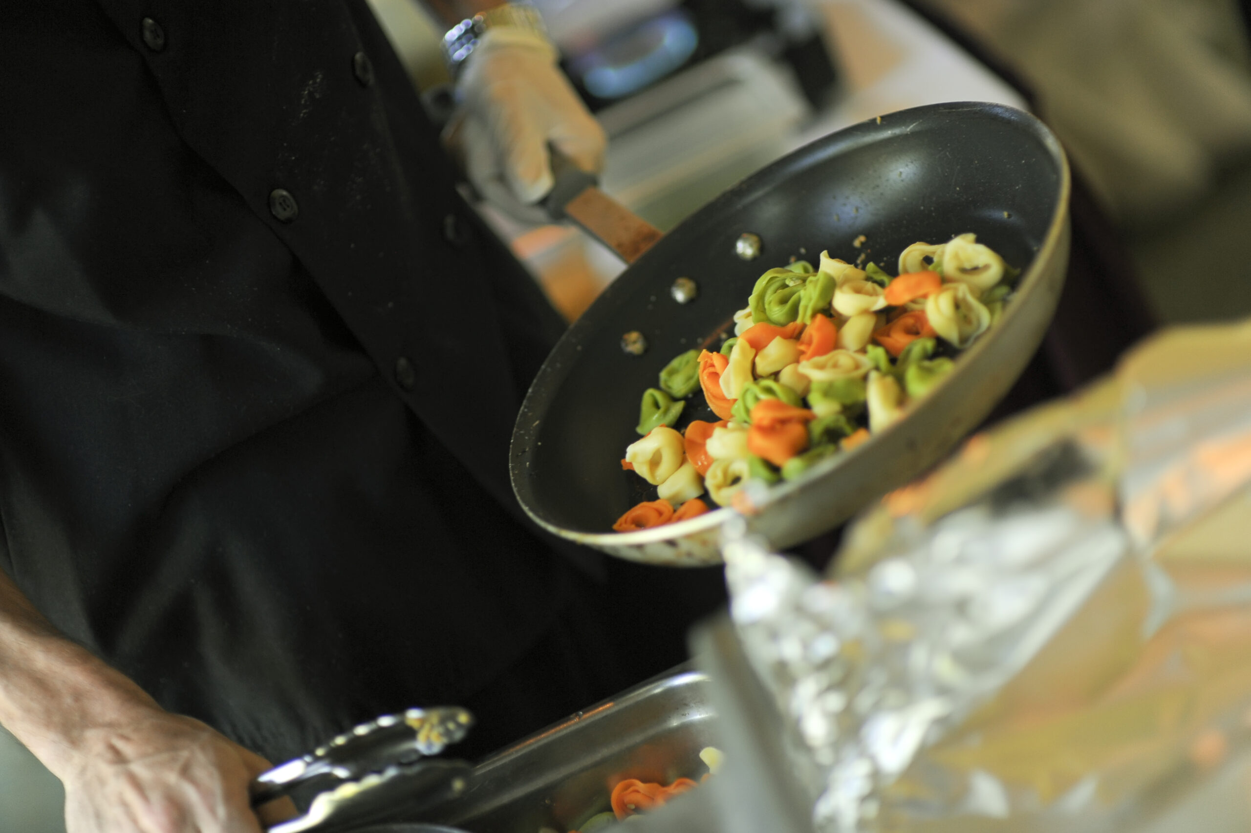 Fun Wedding Reception Idea: A Chef at Work!