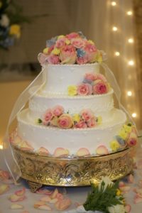 the wedding cake by Emmaline