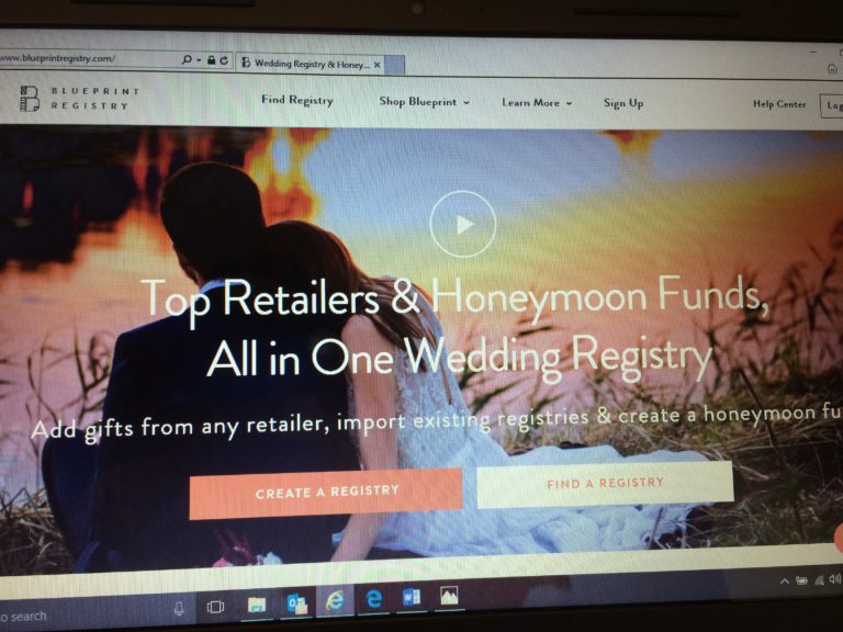 Wedding Registry to Consider: Blueprint Registry