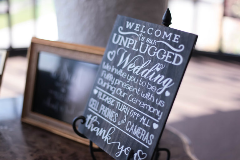 Ask Wedding Guests to Unplug During Ceremony