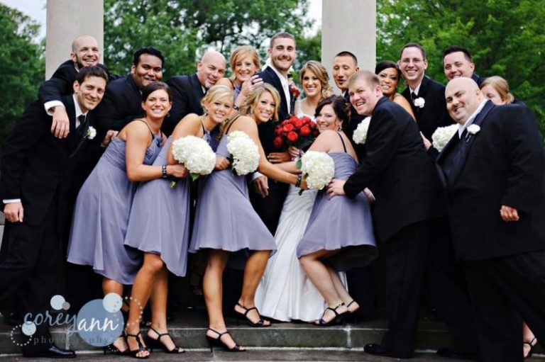 Praying for Members of a Wedding Party