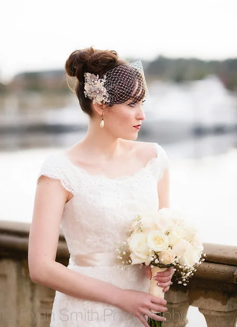Bridal Jewelry Idea: Pearl Drop Earrings